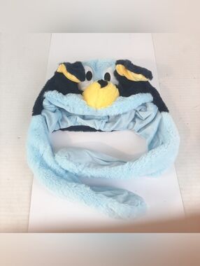 Cute Bluey Hat With Bouncing Ears Feature Hand Powered